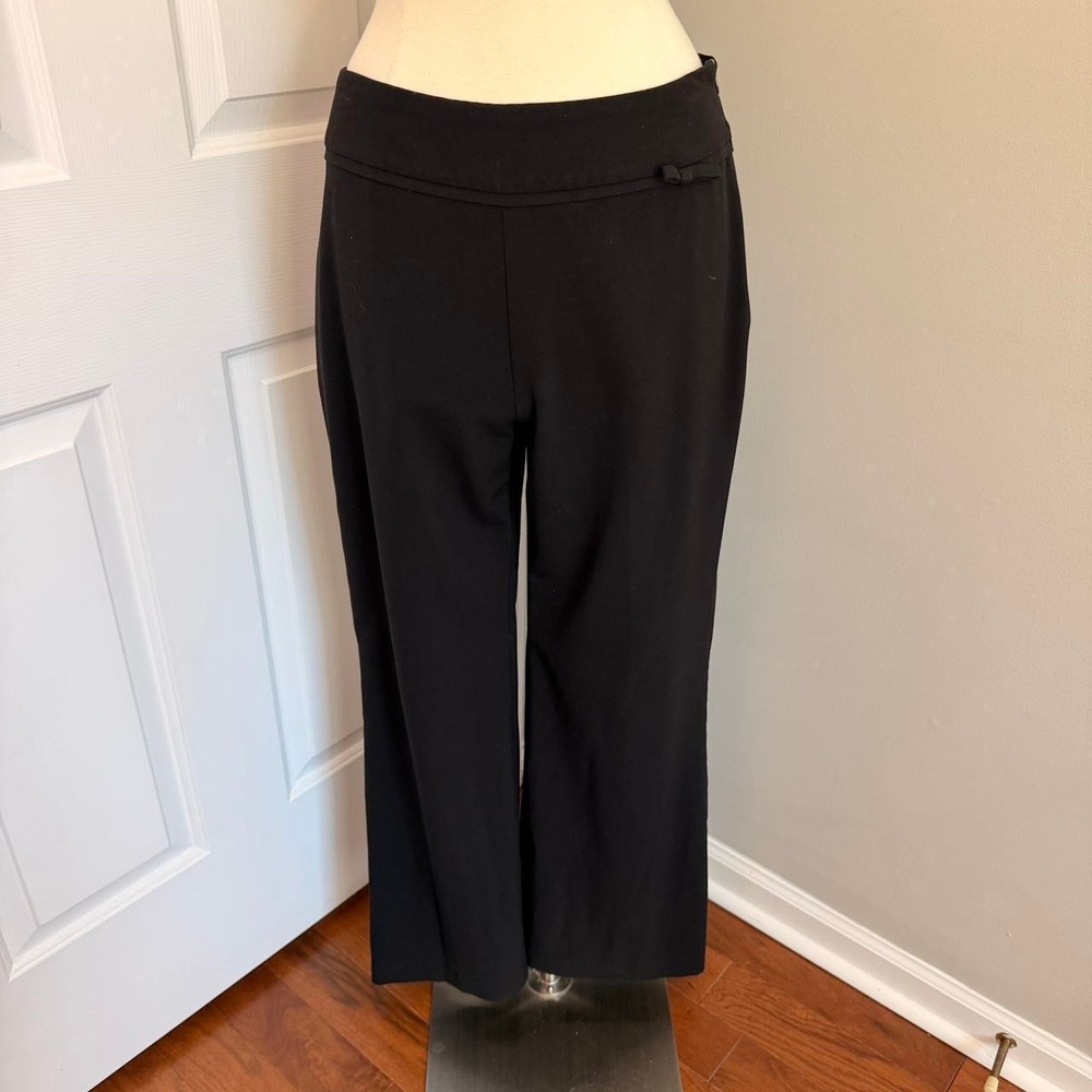 Y2K BLACK SPORT COLLECTION BOW PANTS